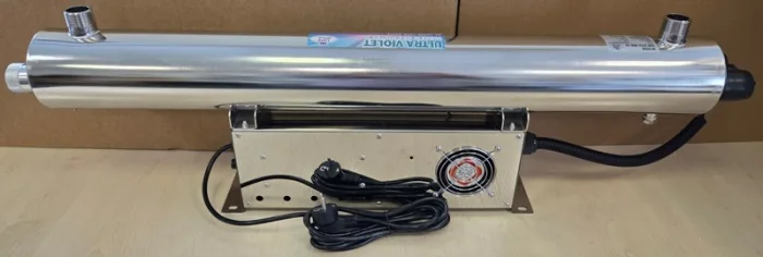 UV Filter LUXE STYLE AISI-304 In-Out 1,0" 110W NEW-24 ( 2*55W )5,4 T/h with CONTROL Board & TIMER