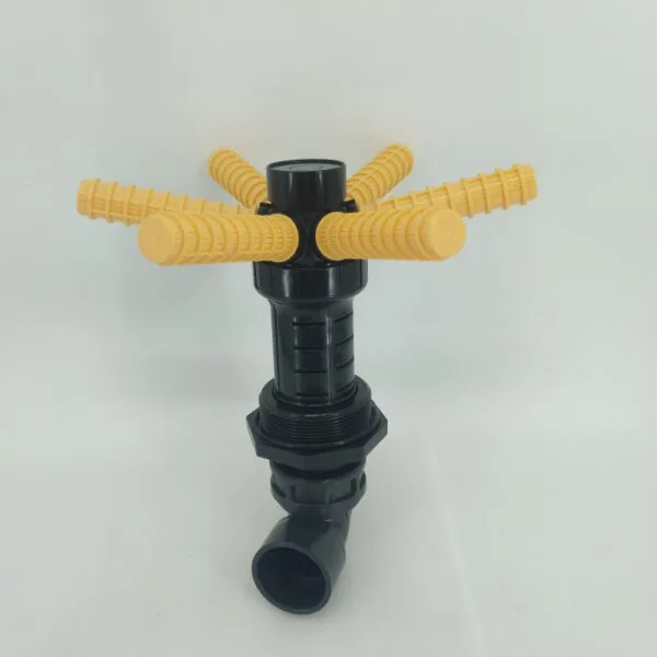Six-horn Distributor 6370- 21”Side Connection 63mm