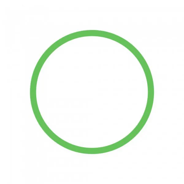 O'ring For filter housing 10'' QUICK 3 pcs.solid head (green)