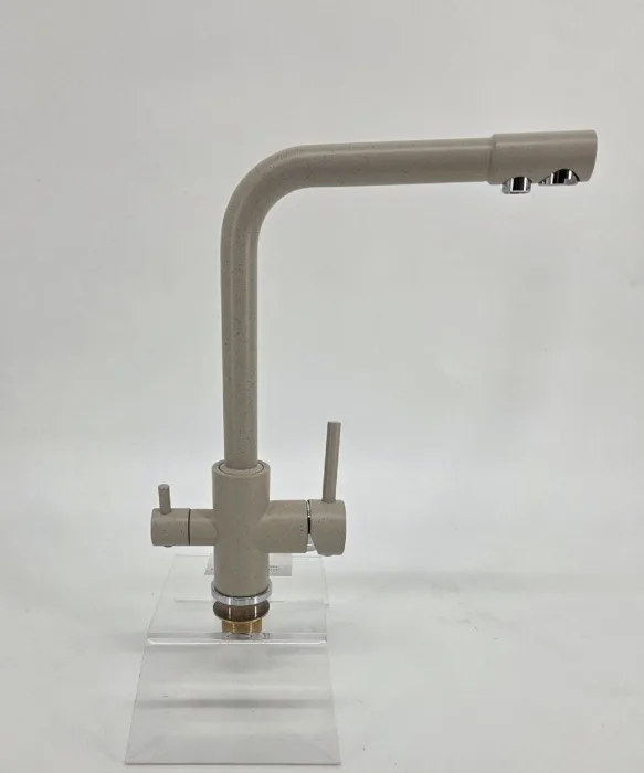 Kitchen faucet STANDART 3 in 1 BEIGE GRANIT Article 202 BG-GR SS-304