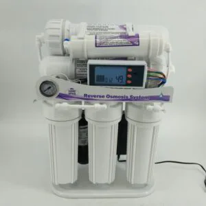 Luxe Style 1600-2*3013 STABLE PRESSURE LCD FLOW 2,5'' post carbon+De Luxe / RO memb. x 2 pcs