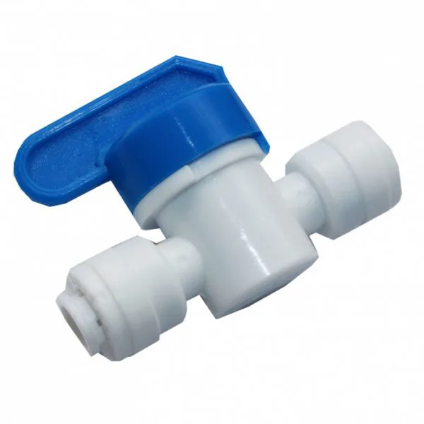 QCF-025-I 1/4'' tube - 1/4'' tube Ball valve