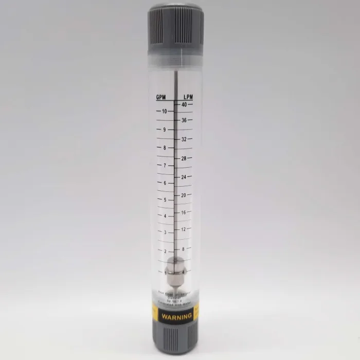 Flow meter 10GPM 1'' connection Vertical
