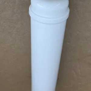 Inline 2.5'' EMPTY WHITE HOUSING 1/4'' thread