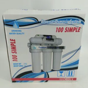 100 SIMPLE WITH PLASTIC TANK 3,2G - De Luxe/ RO memb. x 1 pcs