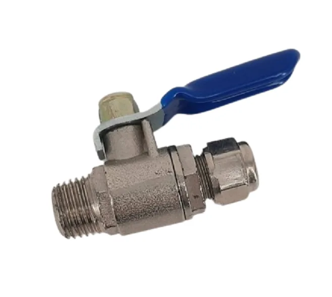 1/4” Thread Male – 1/4” tube METAL Deliver Valve