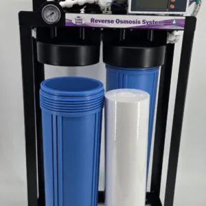 Luxe Style PRO BB20'' 1600-3413-100, LCD FLOW3/8'',2.5"-De luxe, Low NOISE-45dB Pump/RO memb.x1 pcs