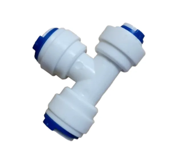 QCF-009D-T 3/8'' tube - 3/8'' tube - 1/4'' tube ( Bag 20 pcs )