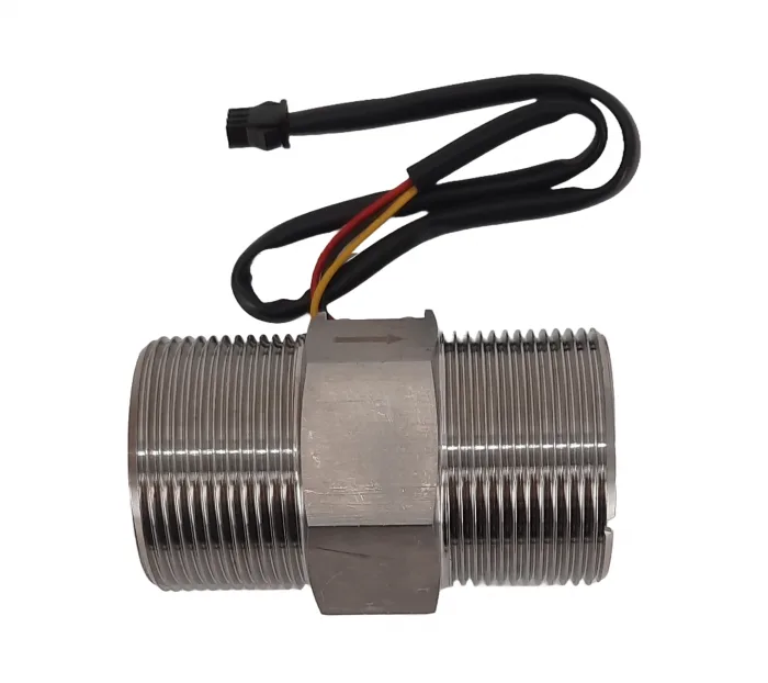 Flow Sensor Volume Counting ( with 3 wires ) SS 304 In-Out 1,5"