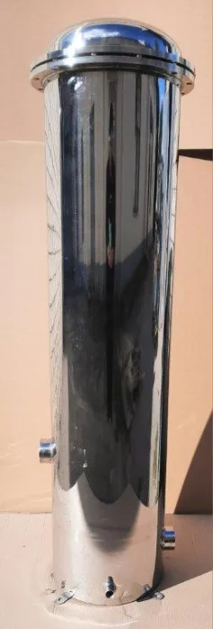 SS Filter Housing for PP40" x 10 pcs In-Out - 2,0" 25 T/h
