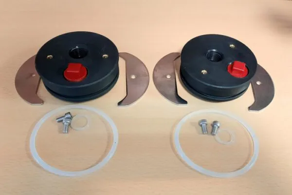 2pcs/ Set Caps FRP Housings with O-rings