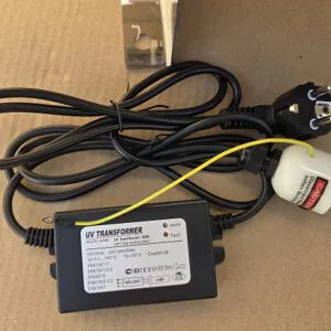 UV filter with 3 lamps LUXE STYLE 55W = 165W, 1,5'', 8.1t / h max with Grounding Transformer