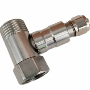 Stainless steel SS304 - 1/2" * 1/2" with On-OFF Click 3/8" Thread