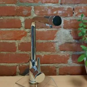 Kitchen Faucet 3 IN 1 STANDARD 1 HANDLE + 1 KNOB GLAZED Article 202-1 GL