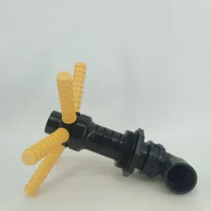 Six-horn Distributor 6370- 21”Side Connection 63mm