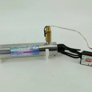 UV Filter 16W Luxe Style In-Out 1/2” with Auto On-Off Power by Flow Sensor 0,48 T/h