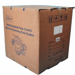 Valve F139AS Swimming Pool Filter Valve-manual, 2'', Top-mounted,Max. Flow Rate is 24m3/h