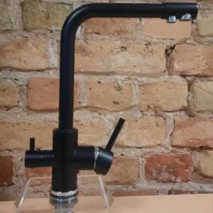 Kitchen faucet STANDART 3 in 1 BLACK Article 202 BL SS-304