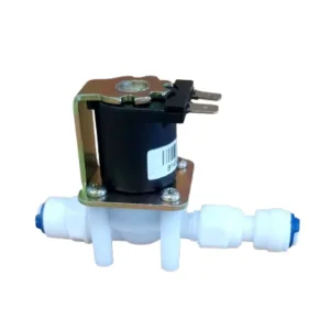 QCF Solenoid Valve 24V QCF 1/4" tube - 1/4" tube