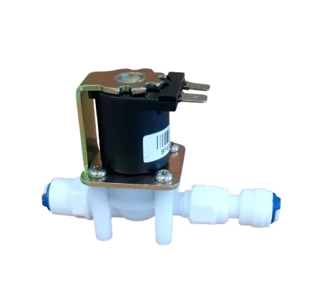 QCF Solenoid Valve 24V QCF 1/4" tube - 1/4" tube