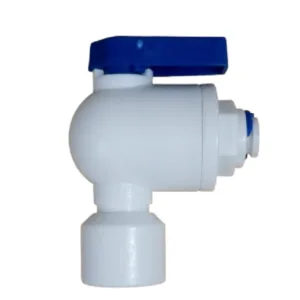 QCF-015C-L 1/4” Thread Female -1/4” Tube Ball Valve