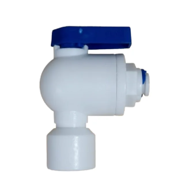QCF-015C-L 1/4” Thread Female -1/4” Tube Ball Valve