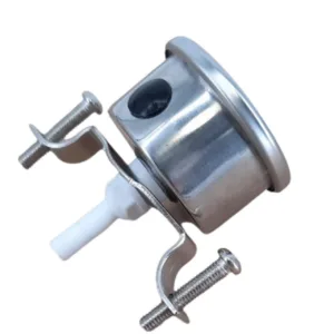 OIL Pressure Meter 1,5” with Metal bracket for RO Stable Pressure QCF 1/4''