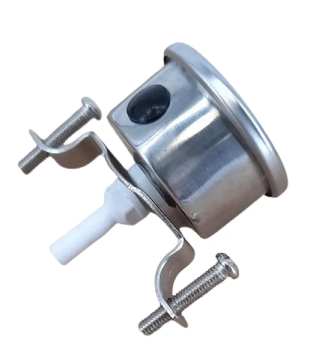 OIL Pressure Meter 1,5” with Metal bracket for RO Stable Pressure QCF 1/4''