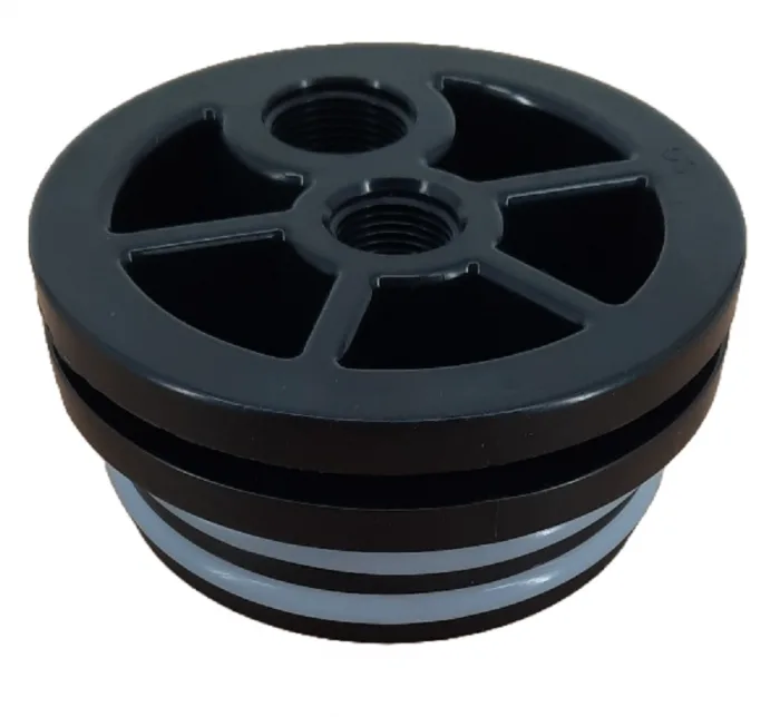 Cap for SS Membrane housing 4040 with O'rings