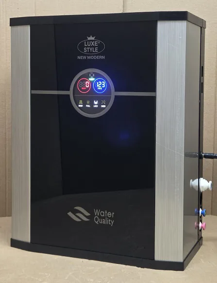 Low Noise Luxe Style NEW LINE B-600 (3*200) MODERN NEW BLACK TDS*2, De Luxe QCF/ RO memb. x 3 pcs