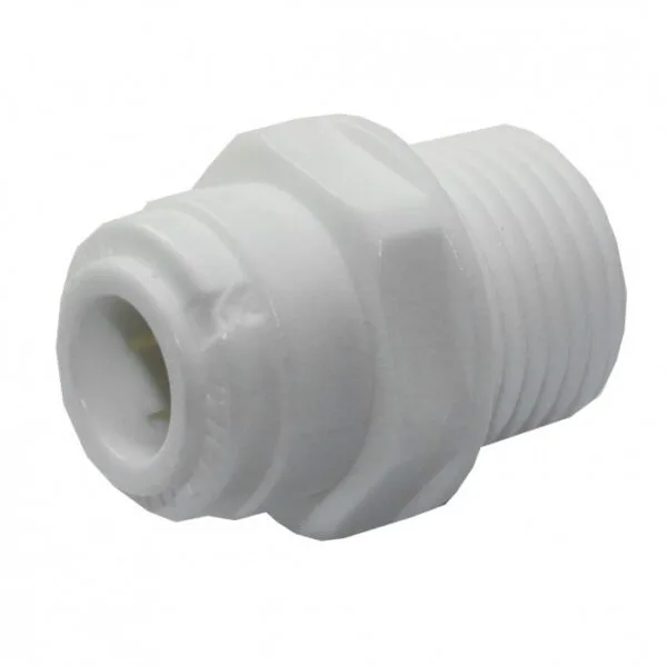QCF-028A-I 1/2'' thread male - 3/8'' tube ( Bag 20 pcs )