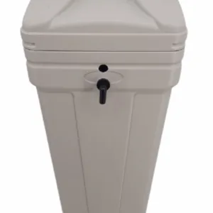 Salt Tank 100 Lit Brine Valve Model A – Grey (38x38x87,5h cm)