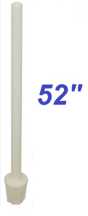 Central tube with collector 52'' ABS