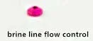 Brine Line Flow Control PINK (8468053 ) 2,85L/m for 116Q/117Q valve