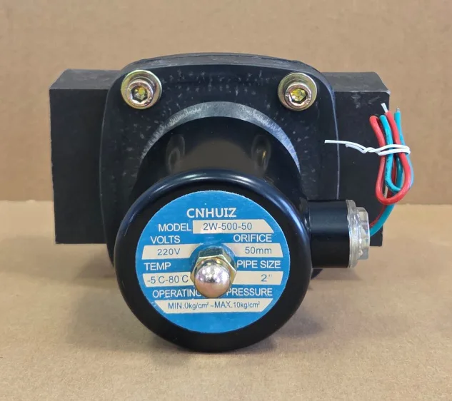 Solenoid Valve 220V 2'' Close style PLASTIC