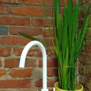Kitchen faucet CLASSIC 3 in 1 WHITE Article 201 WH SS304