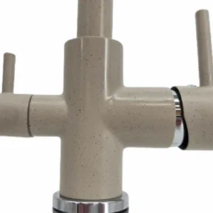 Kitchen faucet STANDART 3 in 1 BEIGE GRANIT Article 202 BG-GR
