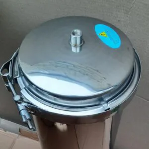 SS Filter Housing for PP20" x 5 pcs In-Out - 1,0" 7 T/h