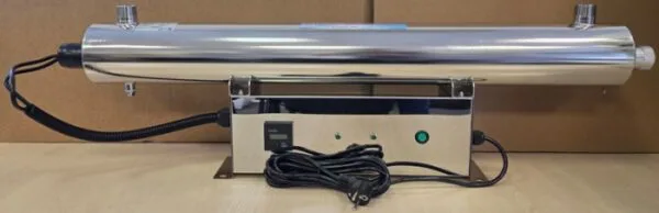 UV Filter LUXE STYLE AISI-304 In-Out 1,0" 110W NEW-24 ( 2*55W )5,4 T/h with CONTROL Board & TIMER