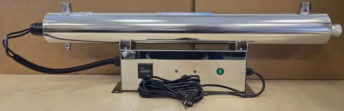 UV Filter LUXE STYLE AISI-304 In-Out 1,0" 110W NEW-24 ( 2*55W )5,4 T/h with CONTROL Board & TIMER