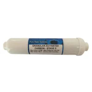 Post Carbon Filter cartridge Stage 5 - Inline